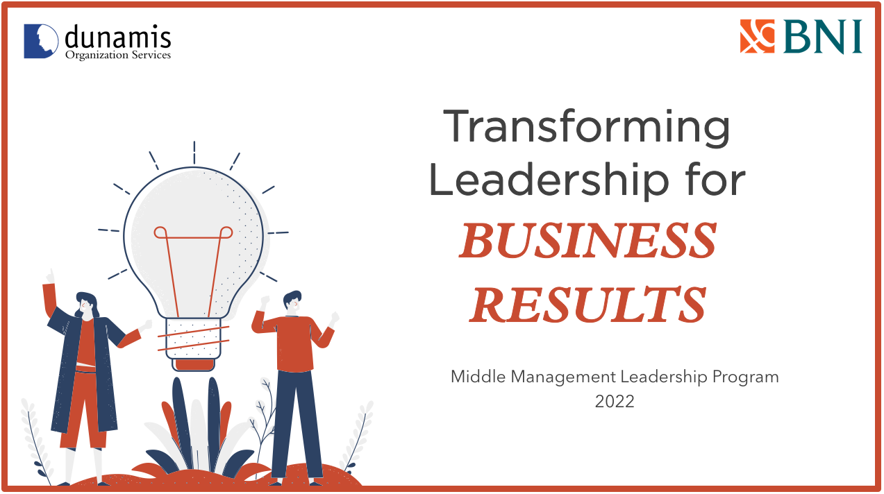 BNI MMLP | Transforming Leadership for Business Results - Batch 1